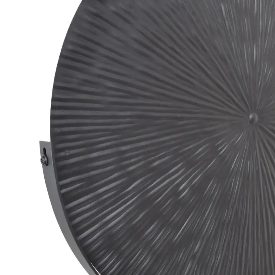 LOFT42 Burst Ornament op voet - Zwart Metaal Ø36cm