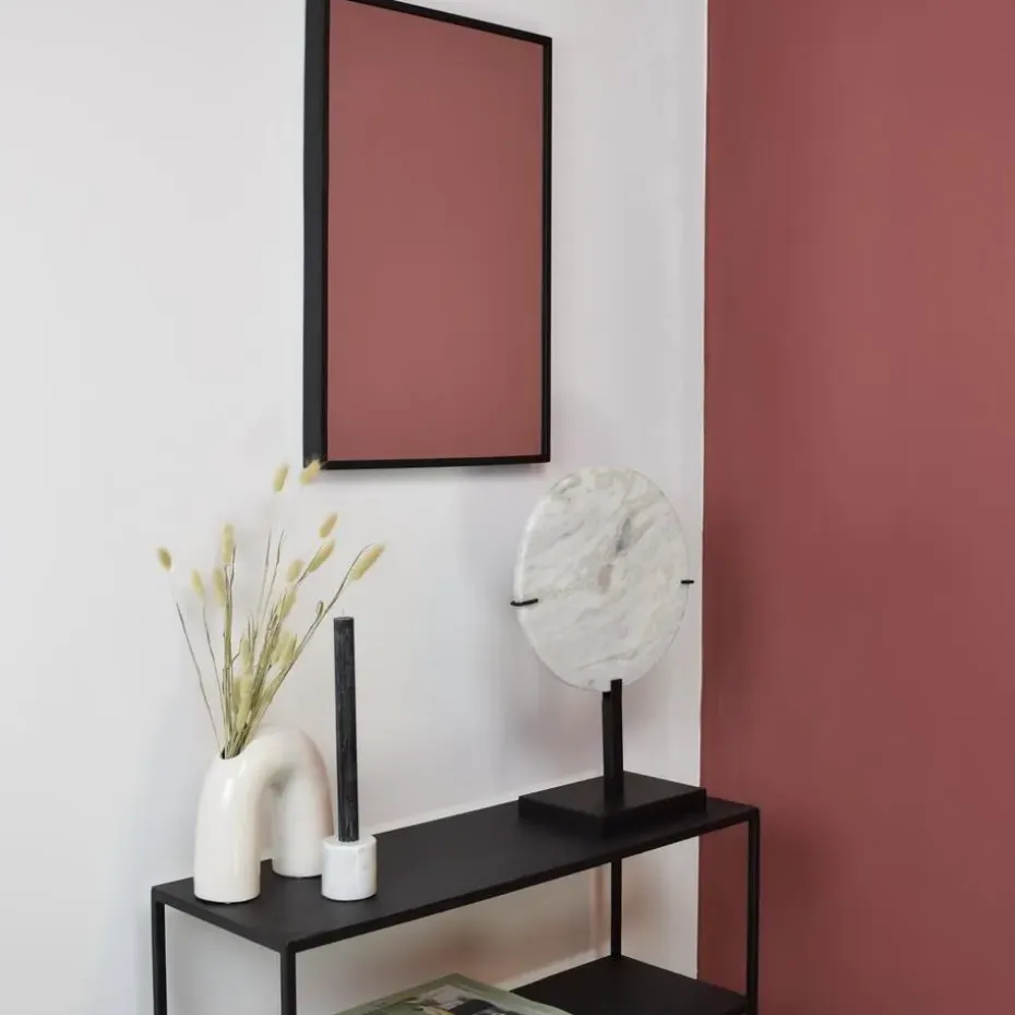 LOFT42 Circle Ornament op Voet - Marmer - Metaal - Ø30