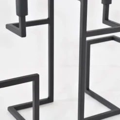LOFT42 Hook Kandelaar - 5 Kaarsen - Metaal - Mat Zwart - 44x42x16