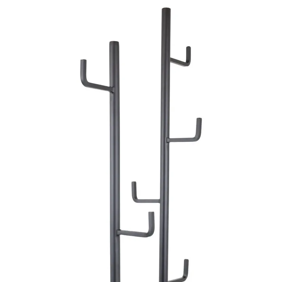 LOFT42 Jake staande kapstok - Zwart - Metaal - 176x29x29