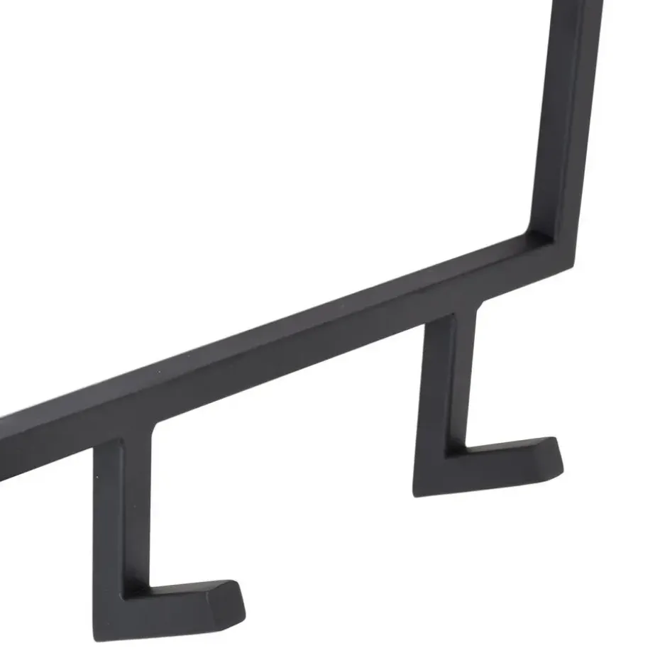 LOFT42 Jip Kapstok - 12 haken - Metaal - Zwart - 100x80x33
