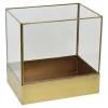 LOFT42 Liva Large Windlicht - Goud - Metaal - 30x21x30