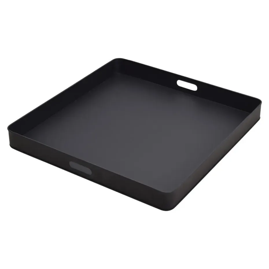 LOFT42 Tray Metalen Dienblad - Zwart - 60x60