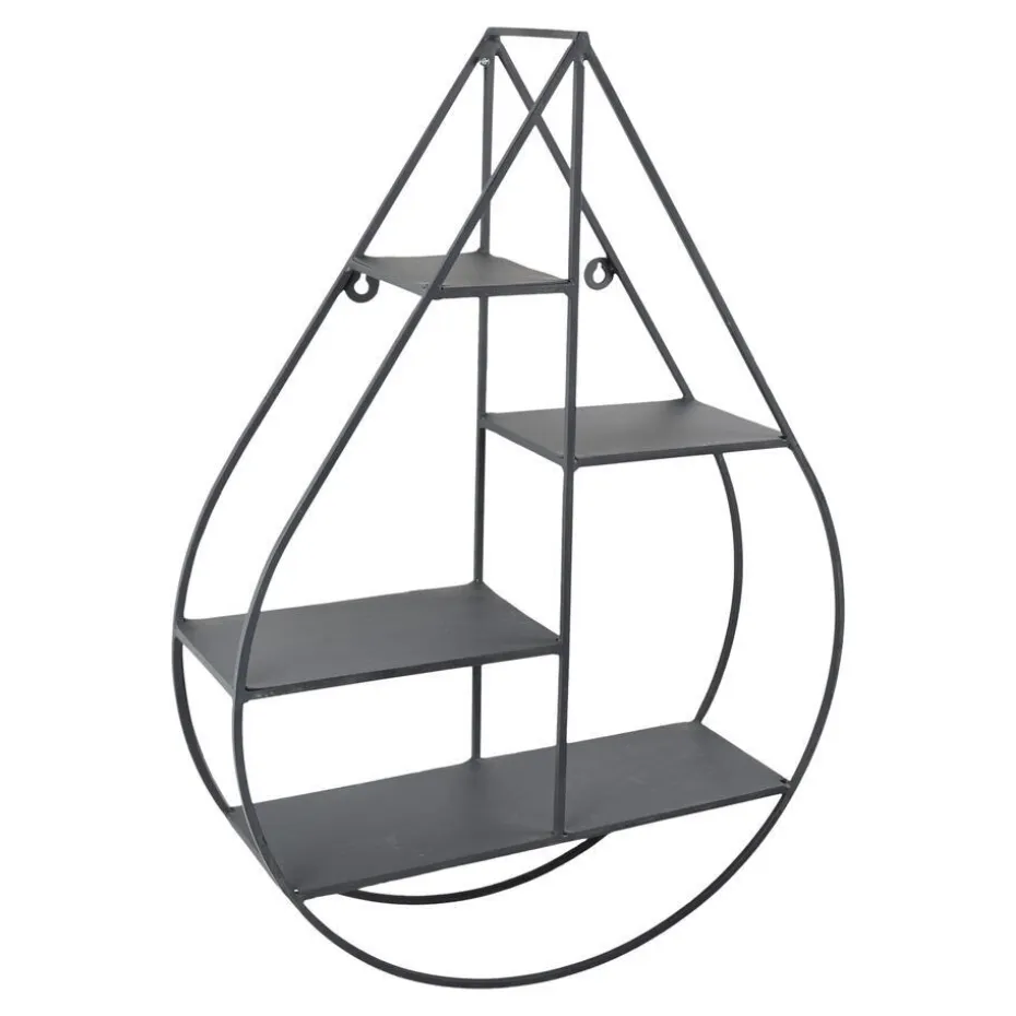 LOFT42 Wally Wandrek Druppel - Metaal - Mat Zwart - 50x70x15