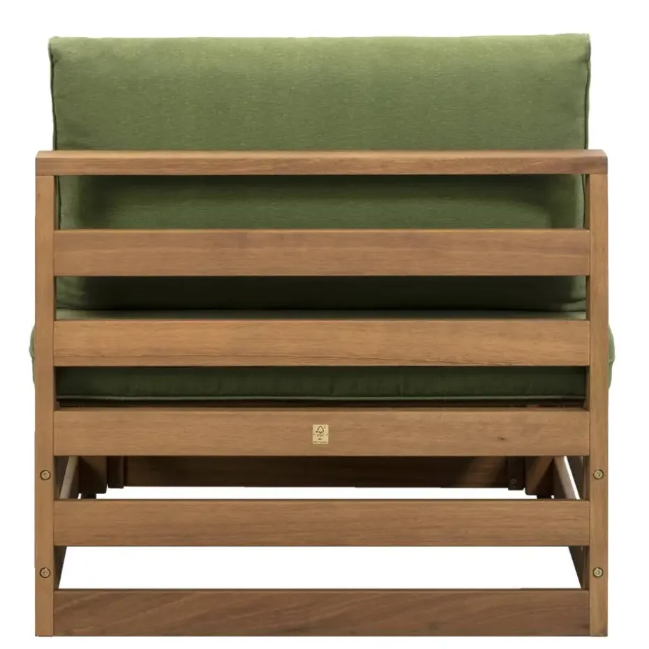 Loungebank element Clermont - midden - 63x78x72 cm