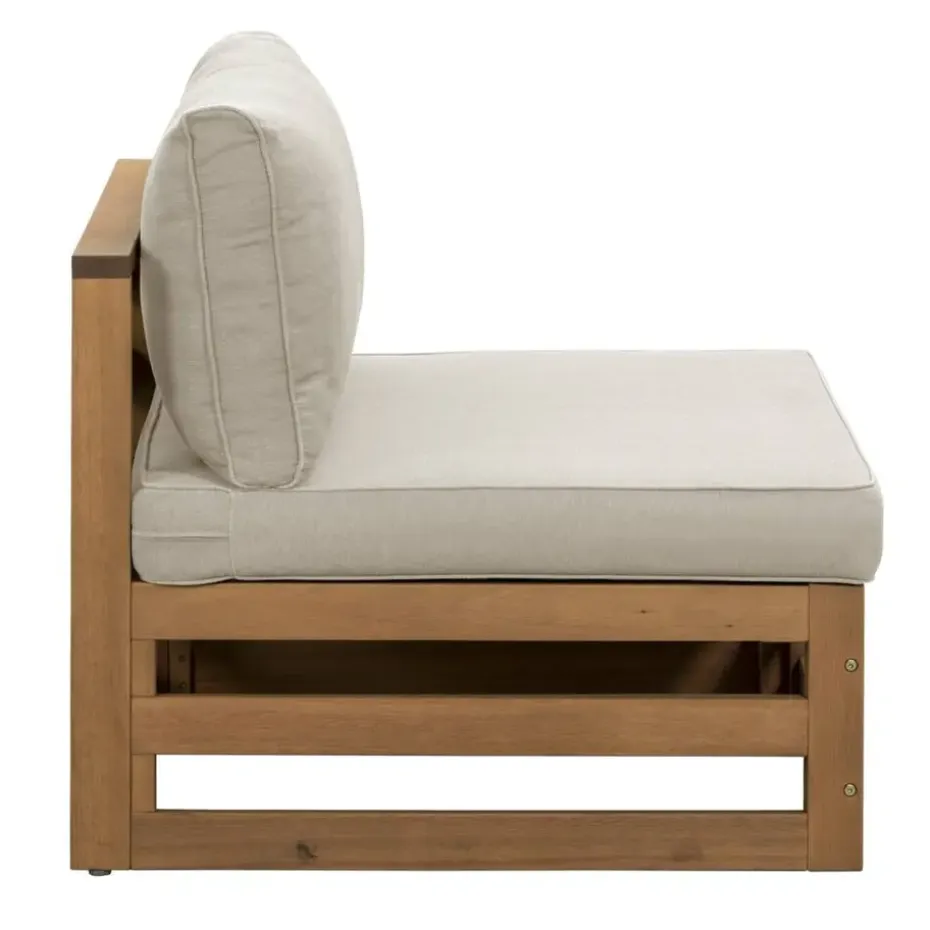 Loungebank element Clermont - midden - 63x78x72 cm