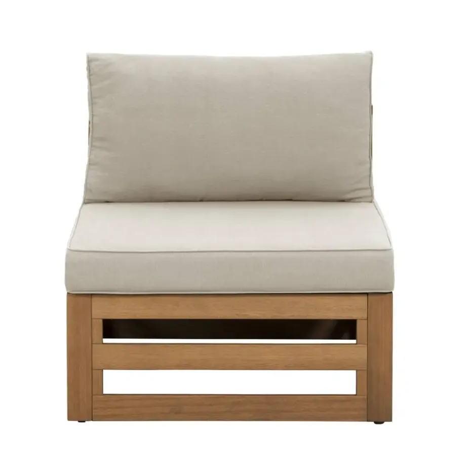 Loungebank element Clermont - midden - 63x78x72 cm