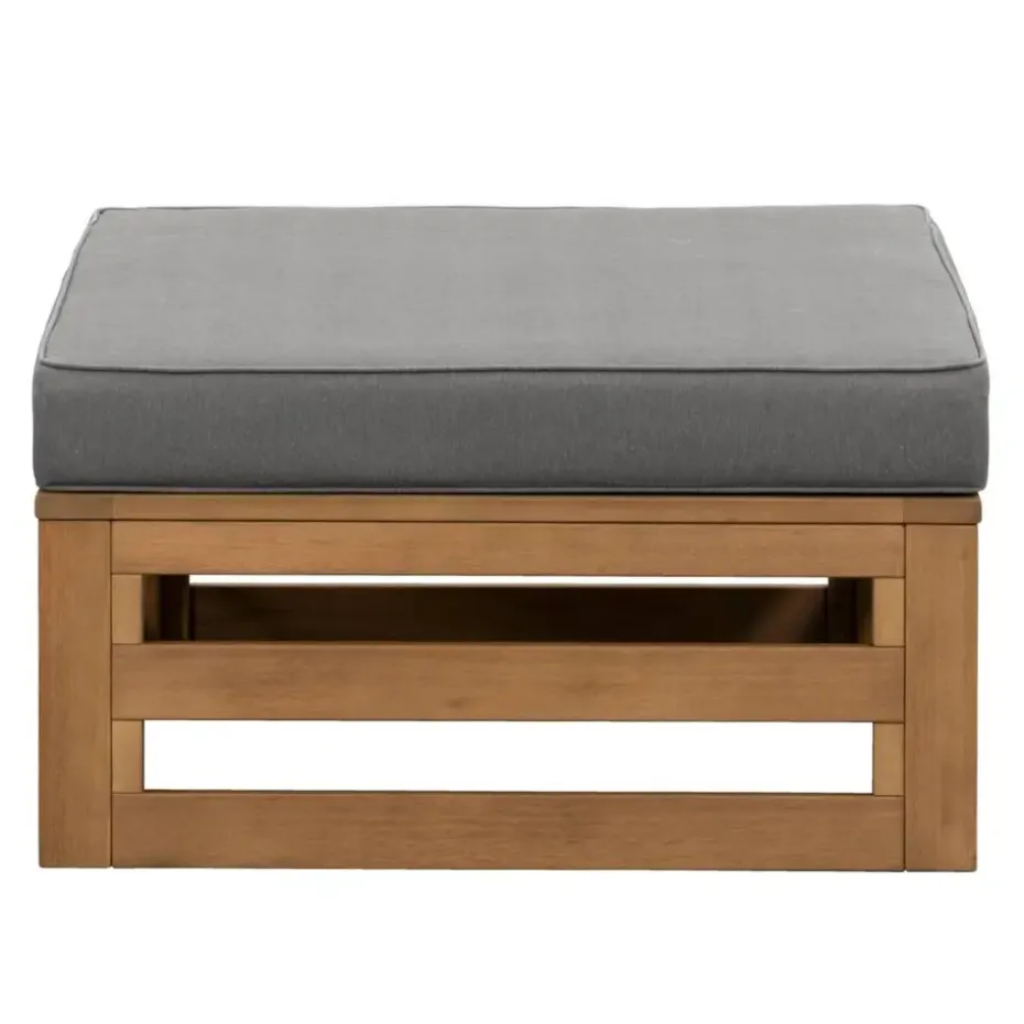 Loungebank element Clermont - tafel/hocker - 30x72x72 cm
