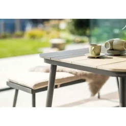 Lounge-diningtafel voor Bologna/Diamo/Teramon - 160x90 cm - zwart