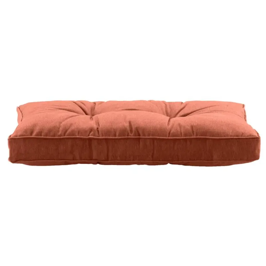 Loungekussen Florence rug - terracotta - 73x43 cm