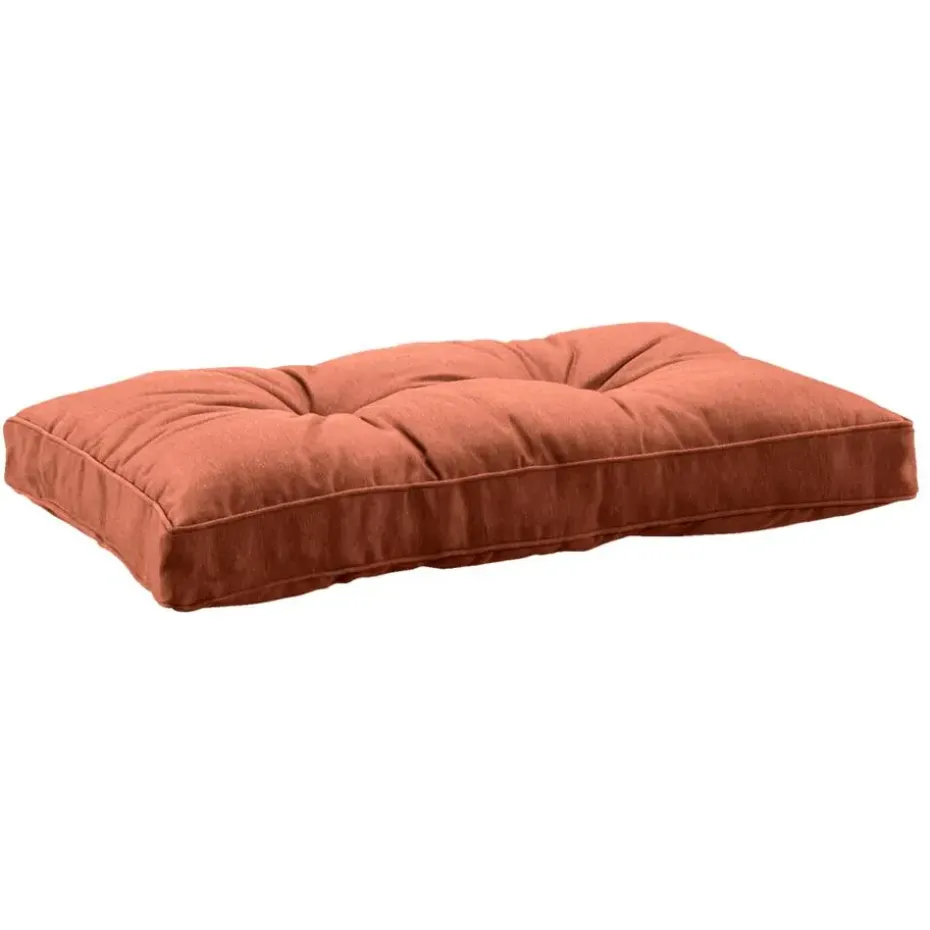 Loungekussen Florence rug - terracotta - 73x43 cm