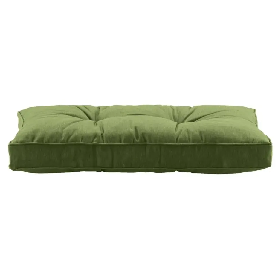 Loungekussen Florence rug donkergroen 60x43 cm