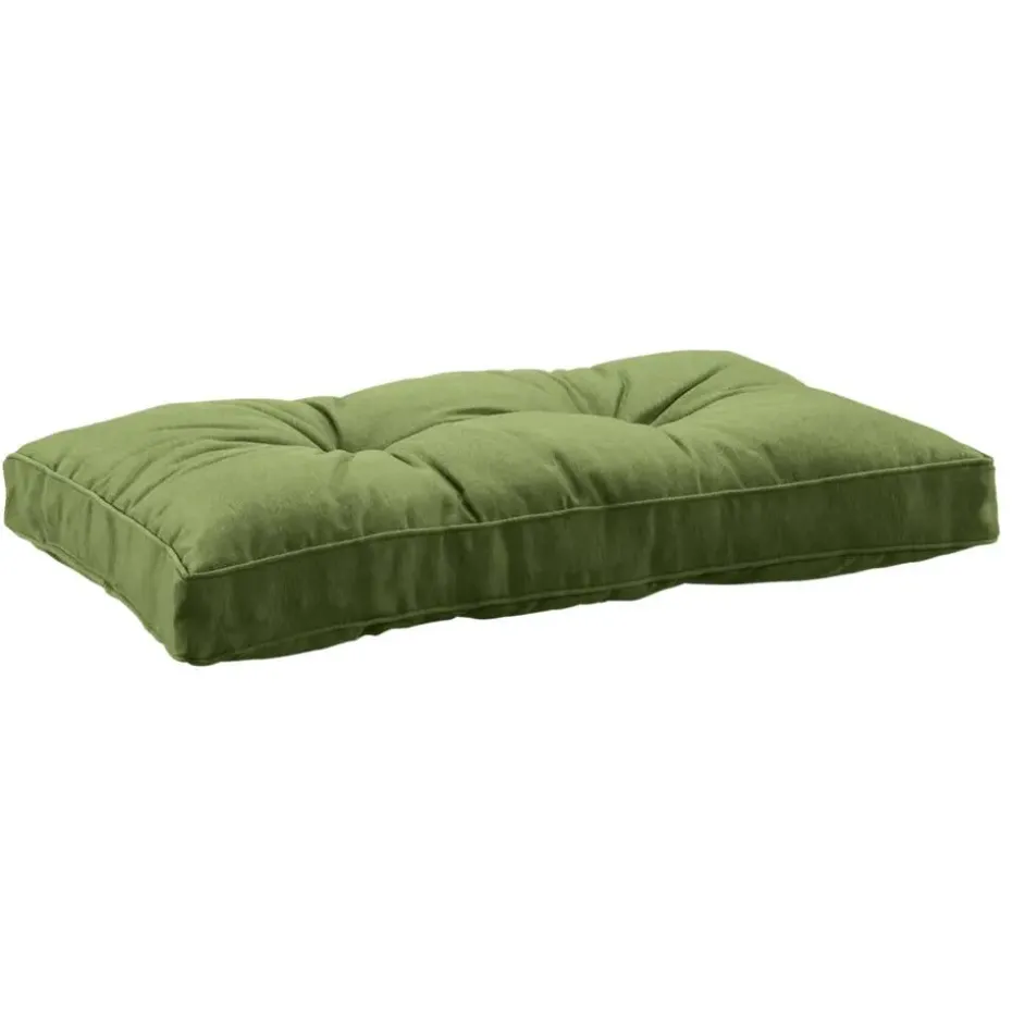Loungekussen Florence rug - donkergroen - 73x43 cm