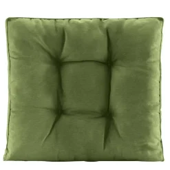 Loungekussen Florence zit - donkergroen - 73x73 cm