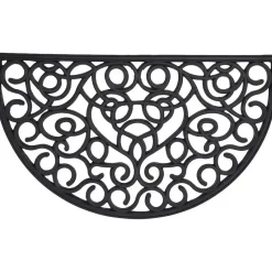 Luance Cozy Step Deurmat - anti slip - half maan - 75 x 45 cm
