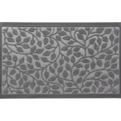 Luance Deurmat - donkergrijs - rubber - rechthoek - 75 x 45 cm