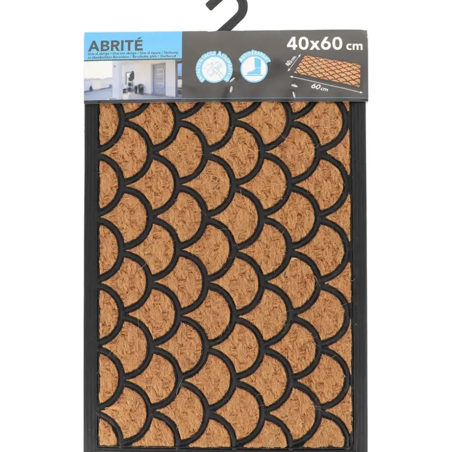 Luance Warm Welcome Deurmat - anti slip - rechthoek - 60 x 40 cm