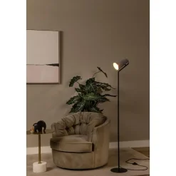 Lucide BENSEN Vloerlamp - Grijs