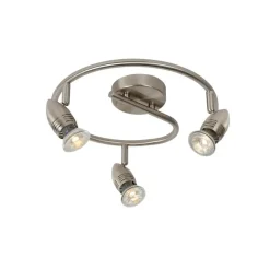 Lucide CARO-LED Plafondspot - Mat chroom