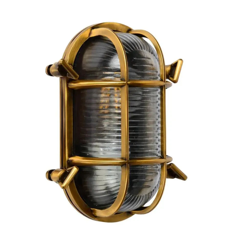 Lucide DUDLEY Wandlamp - Mat Goud / Messing