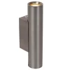 Lucide DUPLA Wandspot - Grijs ijzer
