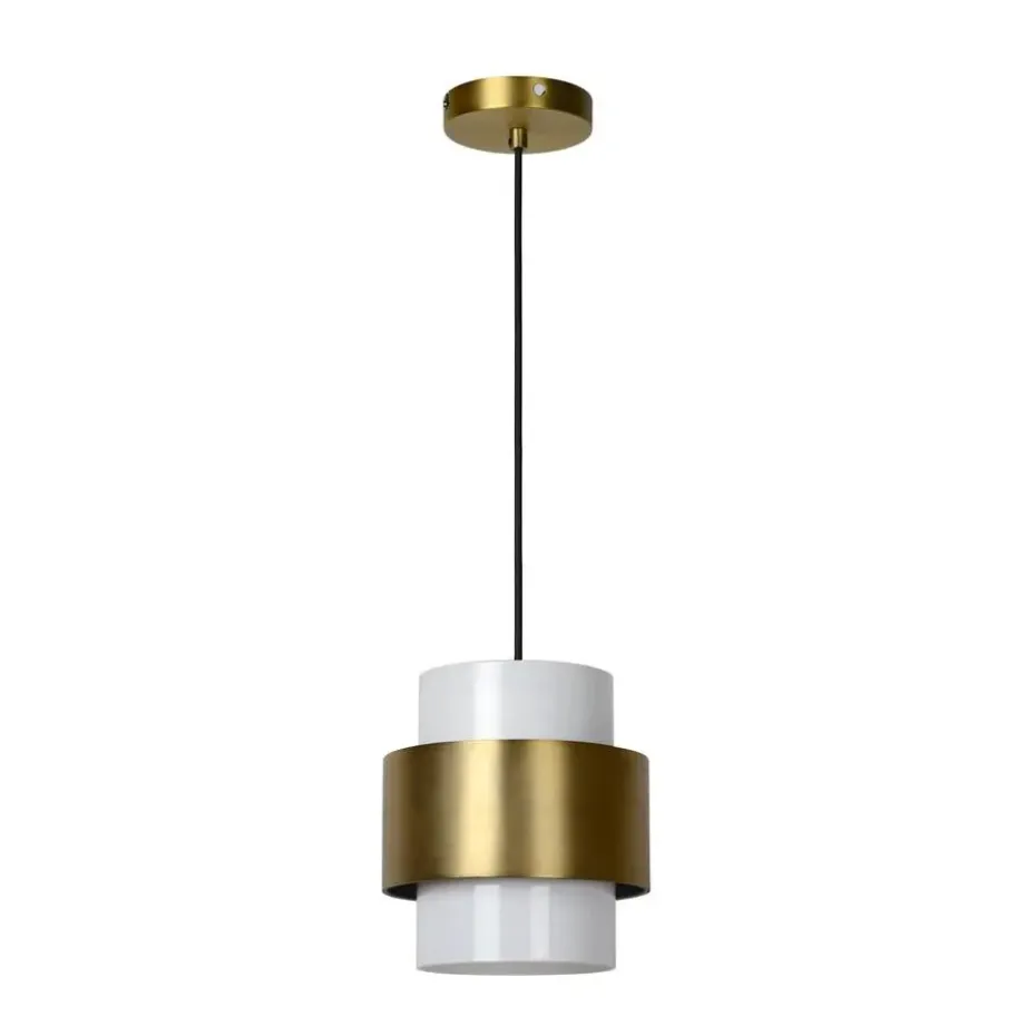 Lucide FIRMIN Hanglamp - Mat Goud / Messing