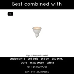 Lucide TRACK Railverlichting - Wit