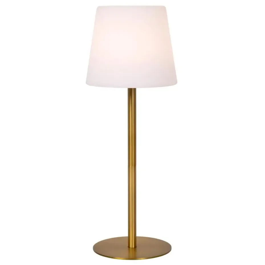 Lucide TYON Tafellamp - Mat Goud / Messing