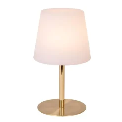 Lucide TYON Tafellamp - Mat Goud / Messing