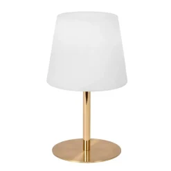 Lucide TYON Tafellamp - Mat Goud / Messing