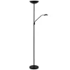 Lucide vloerlamp Zenith - zwart