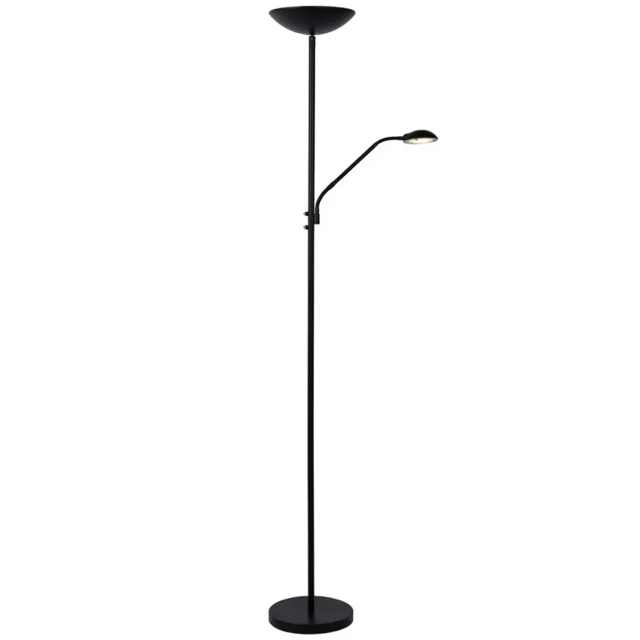 Lucide vloerlamp Zenith - zwart