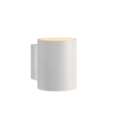 Lucide wandlamp Xera rond - wit