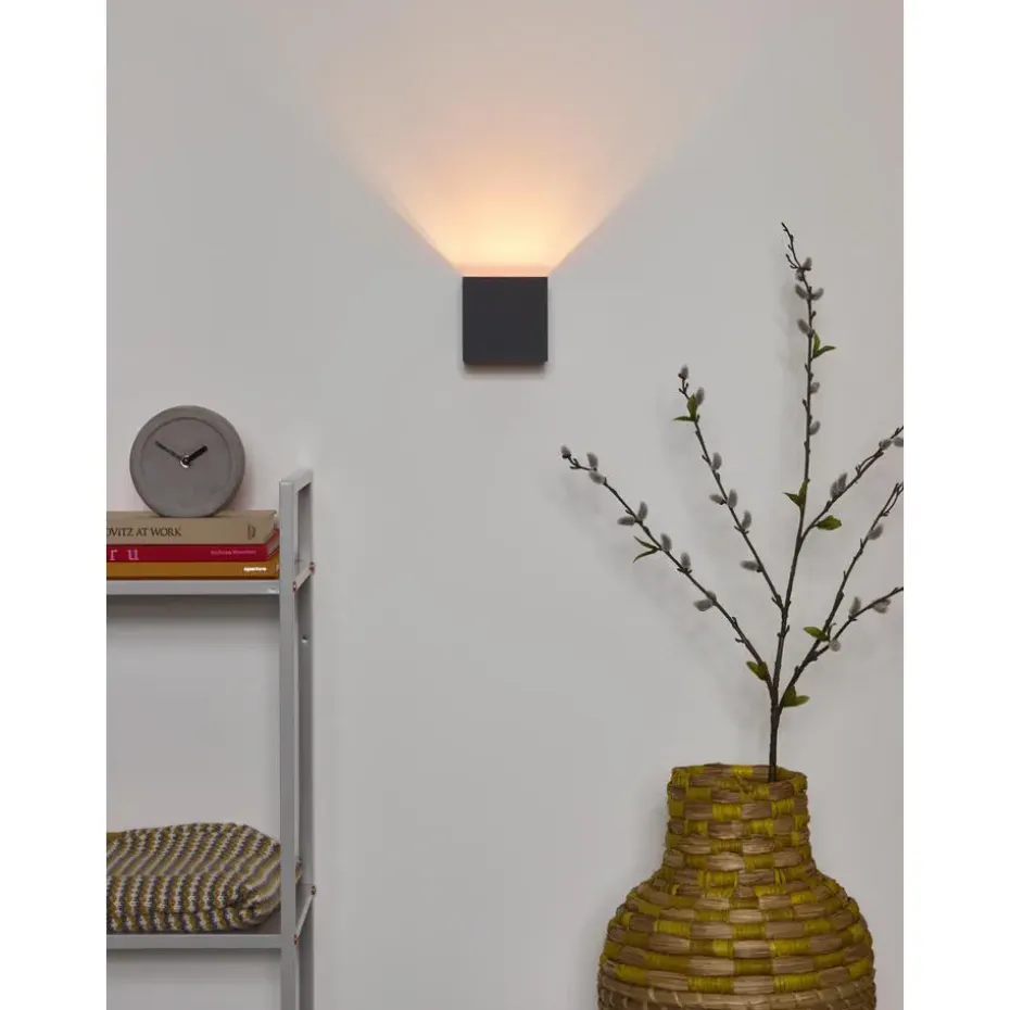Lucide wandlamp Xio LED - grijs