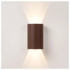 Lucide YORK Wandspot - Roest bruin