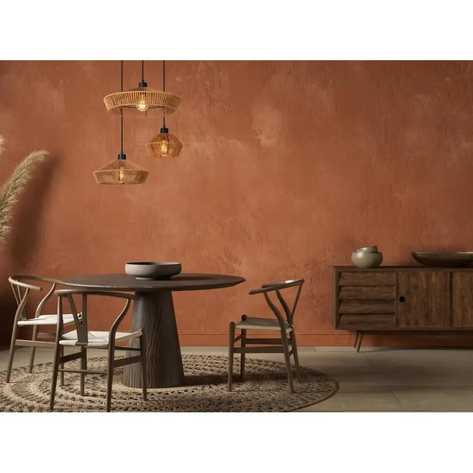 Lucide YUNKAI Hanglamp - Naturel