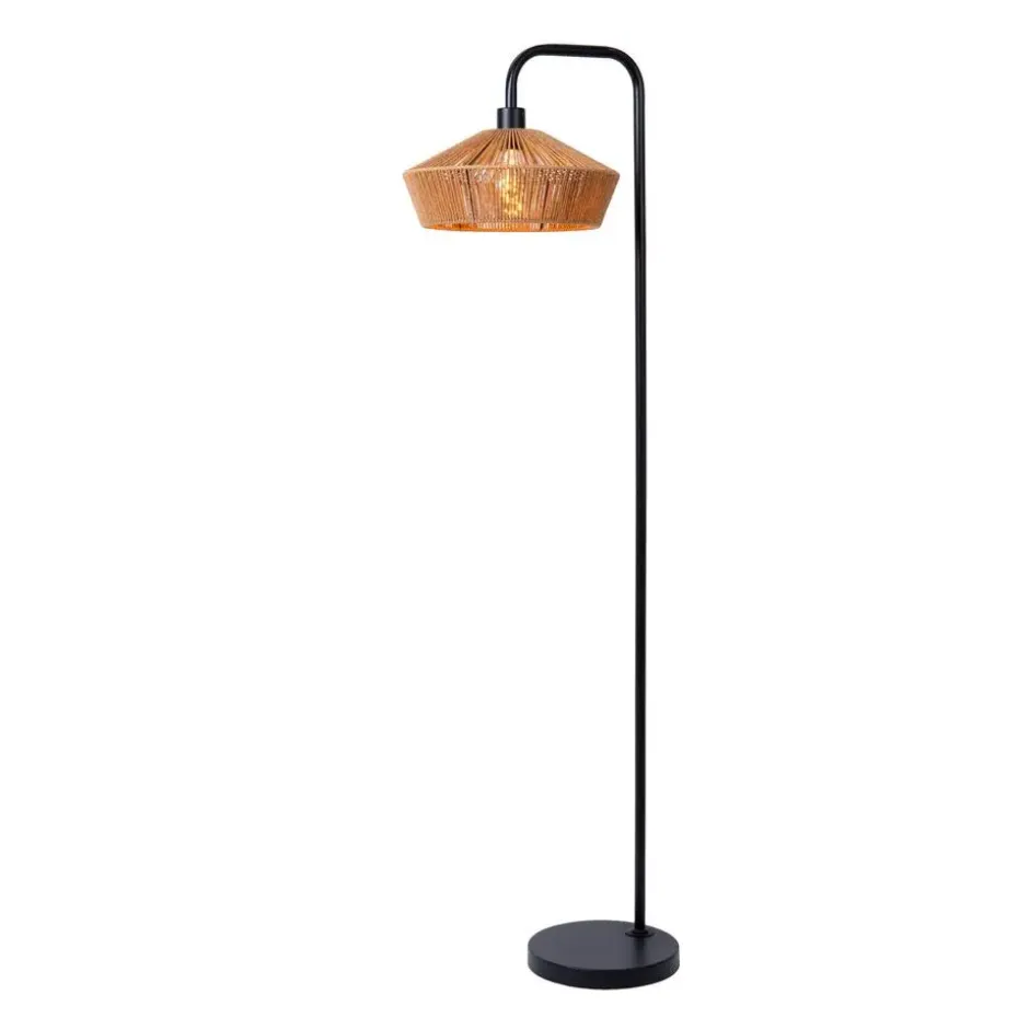 Lucide YUNKAI Vloerlamp - Naturel