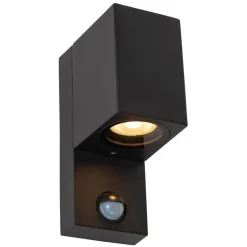 Lucide ZARO IR Wandspot - Zwart