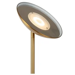 Lucide ZENITH Vloerlamp - Mat Goud / Messing