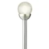 Lumineo LED tuinlampjes instekers - solar - ronde bol - 30 cm