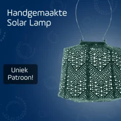 LUMIZ Solar Lampion Verso Lamp - 20 cm - Groen