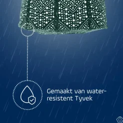 LUMIZ Solar Lampion Verso Lamp - 20 cm - Groen