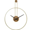 LW Collection Wandklok Fargo goud 55cm