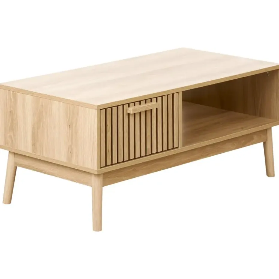 LYNWOOD - Salontafel - Lichthout - MDF