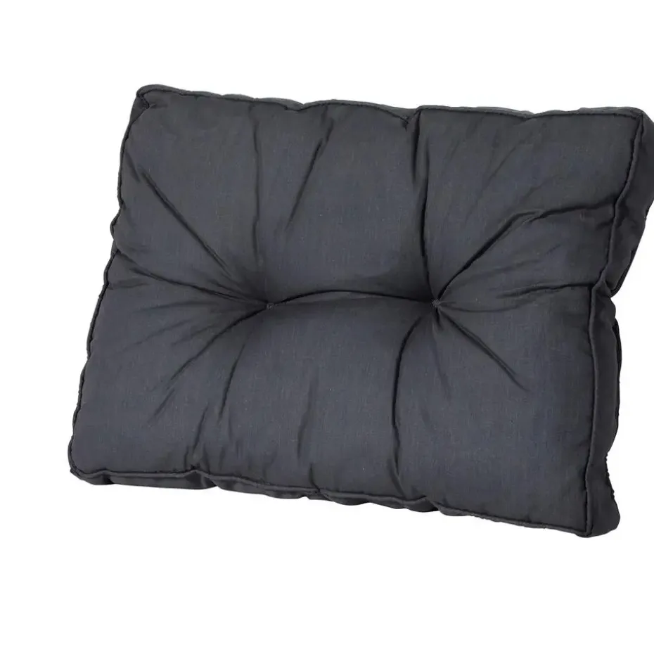 Madison - Florance Rugkussen Basic black - Ca. 43x60 cm - Set van 2