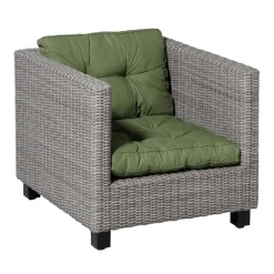 Madison - Florance Rugkussen Basic green - Ca. 43x60 cm - Set van 2