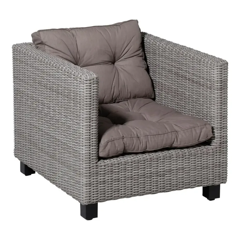 Madison - Florance Rugkussen Basic taupe - Ca. 43x60 cm - Set van 2