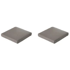 Madison - Lounge Profi-Line Zitkussen Rib liver - Ca. 73x73 cm - Set van 2
