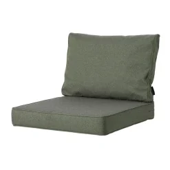 Madison - Lounge Profi-Line Kussen Manchester green - 60x60 cm - Set van 2