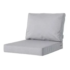 Madison - Lounge Profi-Line Zitkussen Manchester l-grey - 60x60 cm - Set van 2